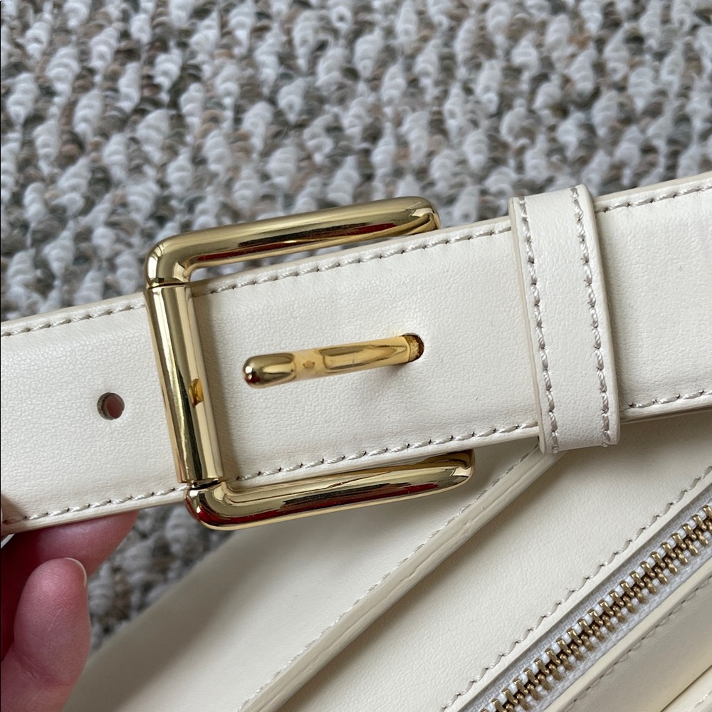 Arket Cream Women's Shoulder Bag - Picture 12 of 14